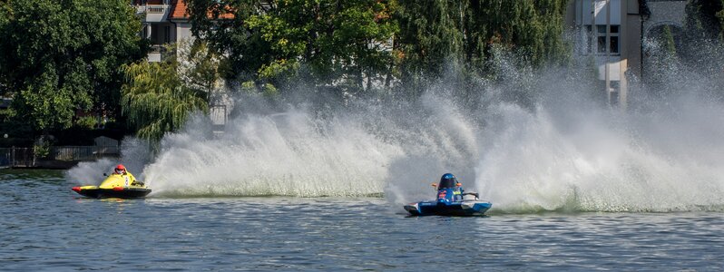 Racing motorsport racing boat photo