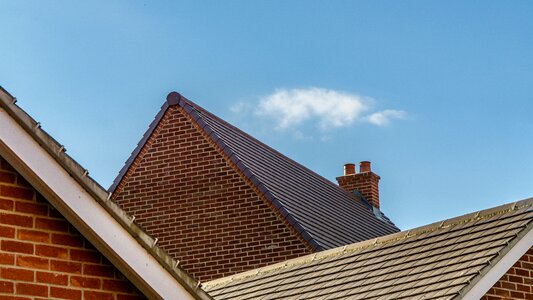 Architecture the walls of the chimney photo