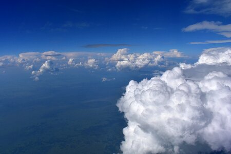 From the window sky travel photo