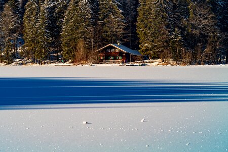 Nature reflection alpine