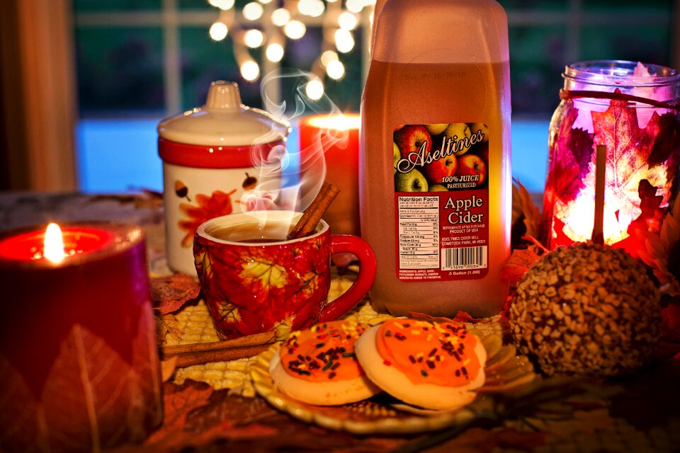 Hot cider apple cider cookies