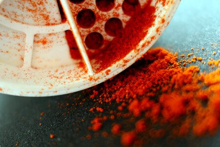 Spices colorful pepper kitchen