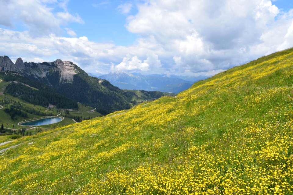 Landscape sky alpine