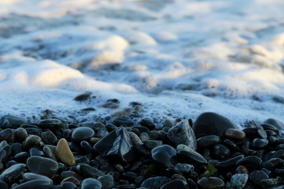 Water coast stone