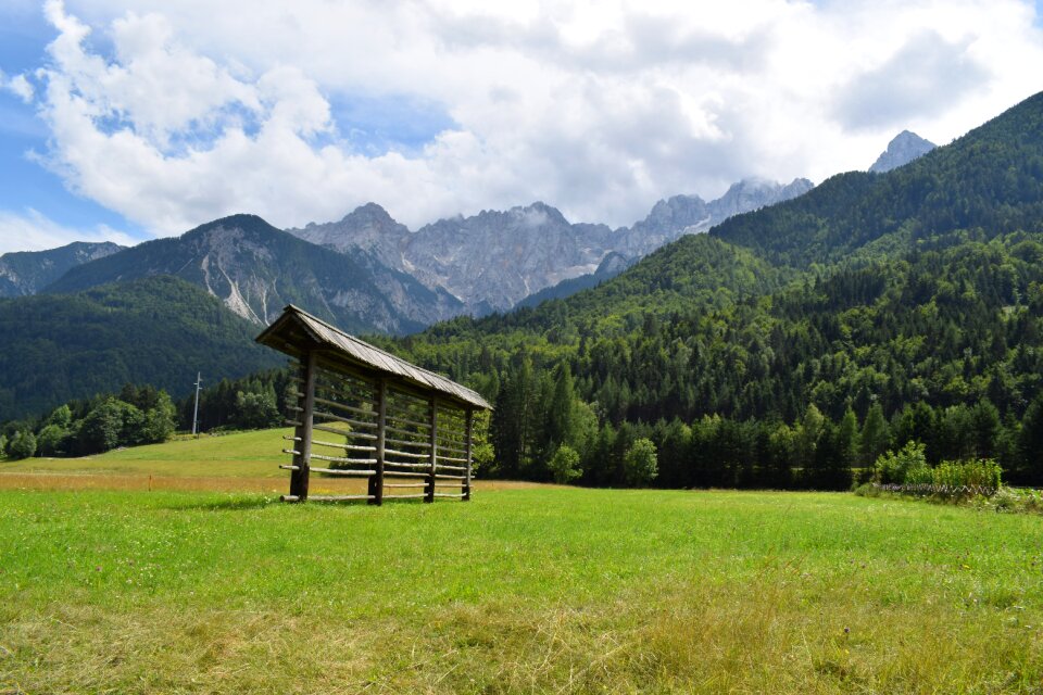 Landscape alpine panorama