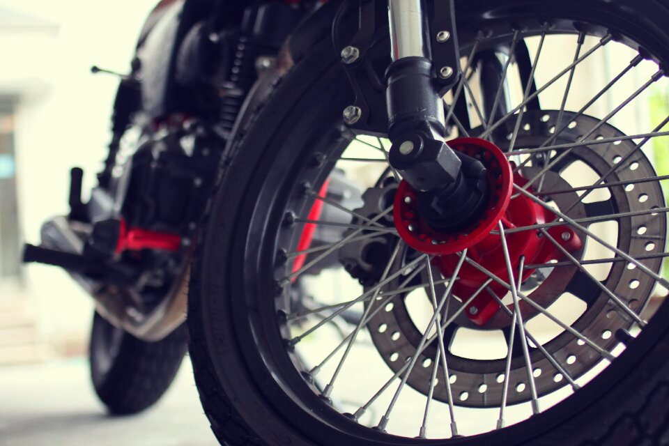 Wheels motor cycle motor