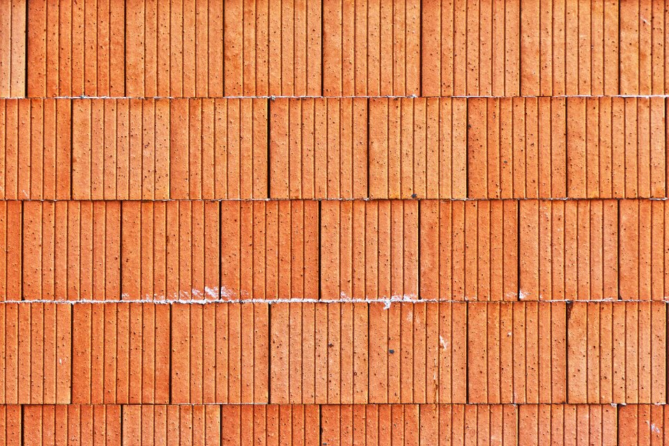 Bricked hauswand facade