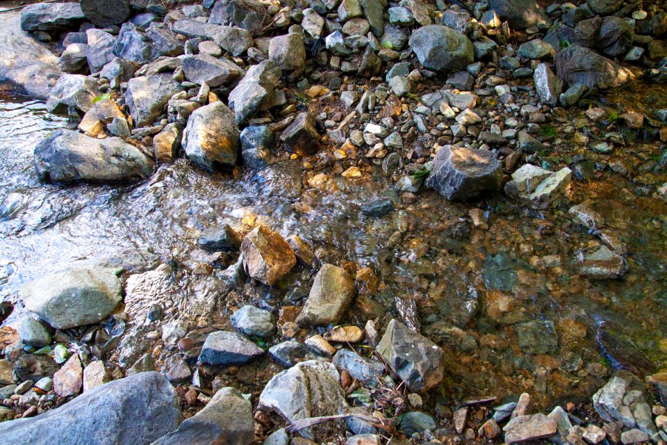 Nature creek water