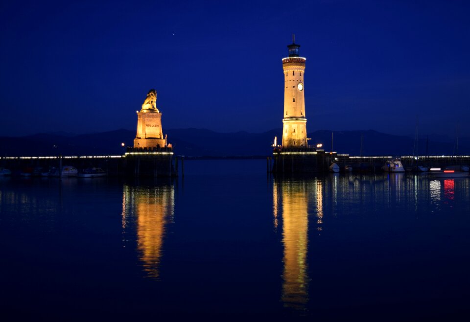 Lake lighthouse germany