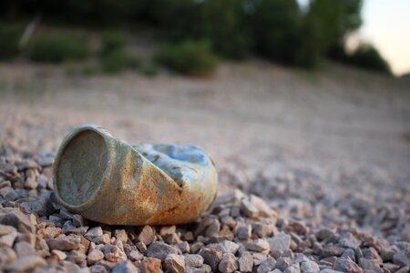 Soil stones recycle photo