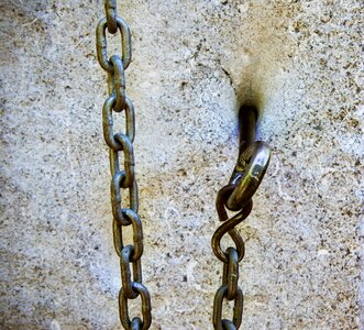 Steel iron close up