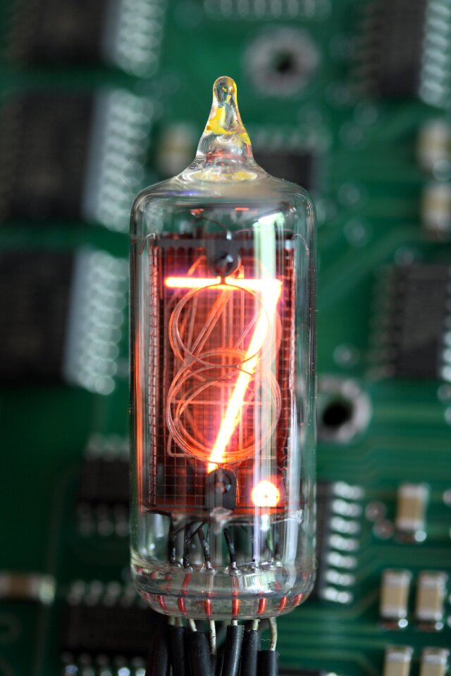 Vacuum digit glass