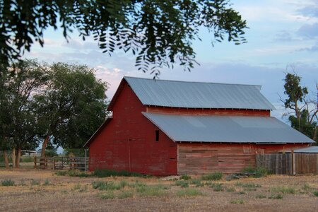 Summer rural farm photo