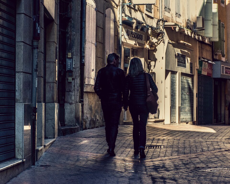 Woman people together