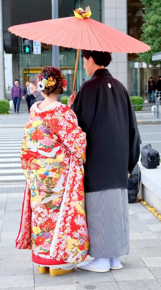 Kimono wedding dress