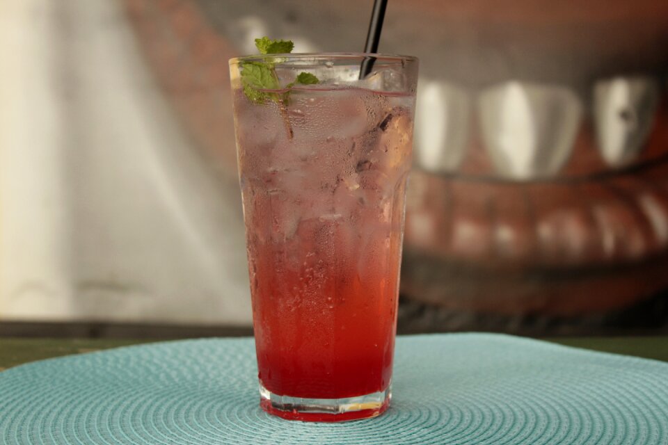 Juice summer alcoholic drink