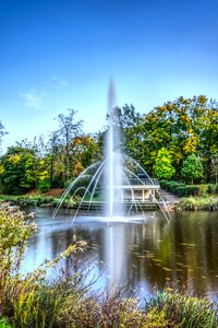 Water sky blue park photo