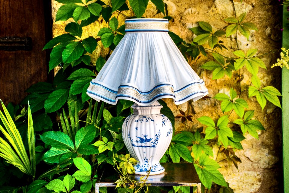 Powder blue porcelain french