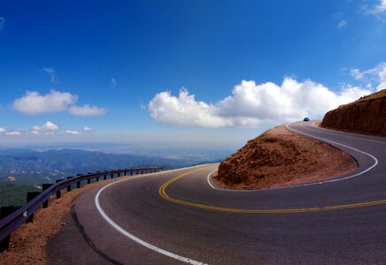 Pikes peak colorado mountains photo