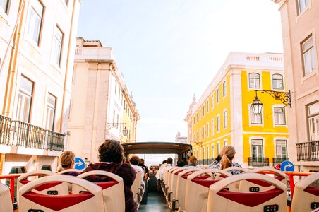 Lisbon europe bus photo