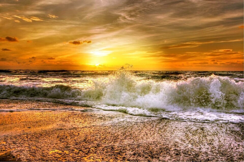 Water beach sea