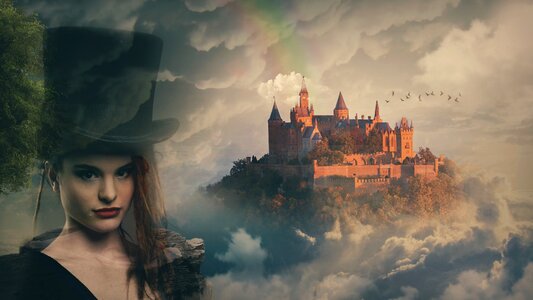 Fantasy magic mysterious photo