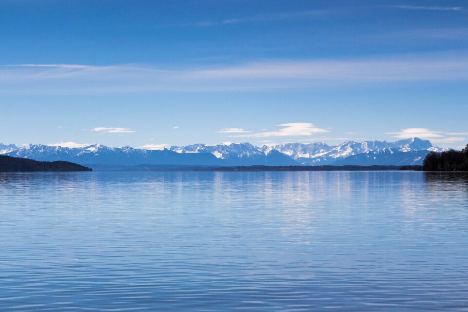 Bavaria starnberger see alpine