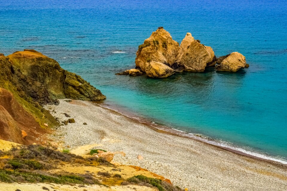 Sea coast landscape