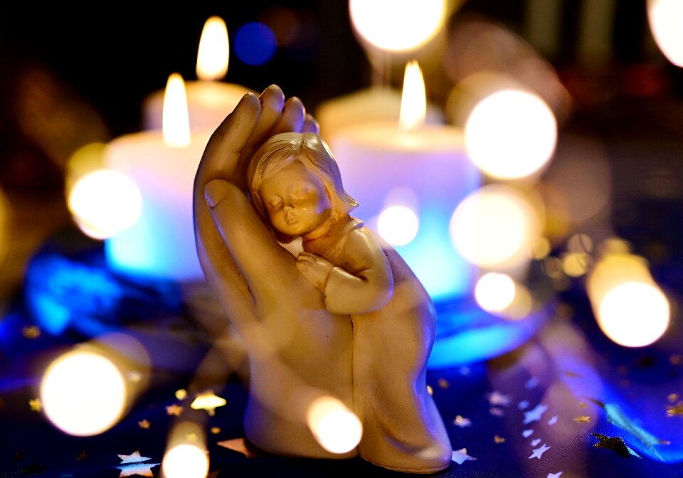Candlelight heat decoration