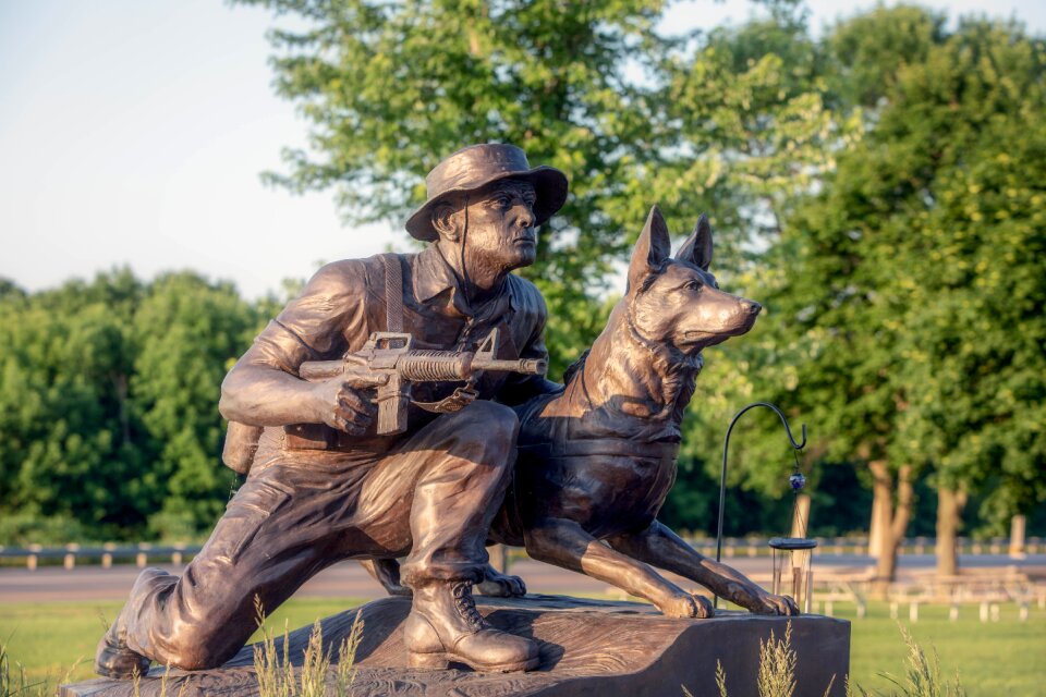 Tribute war canine