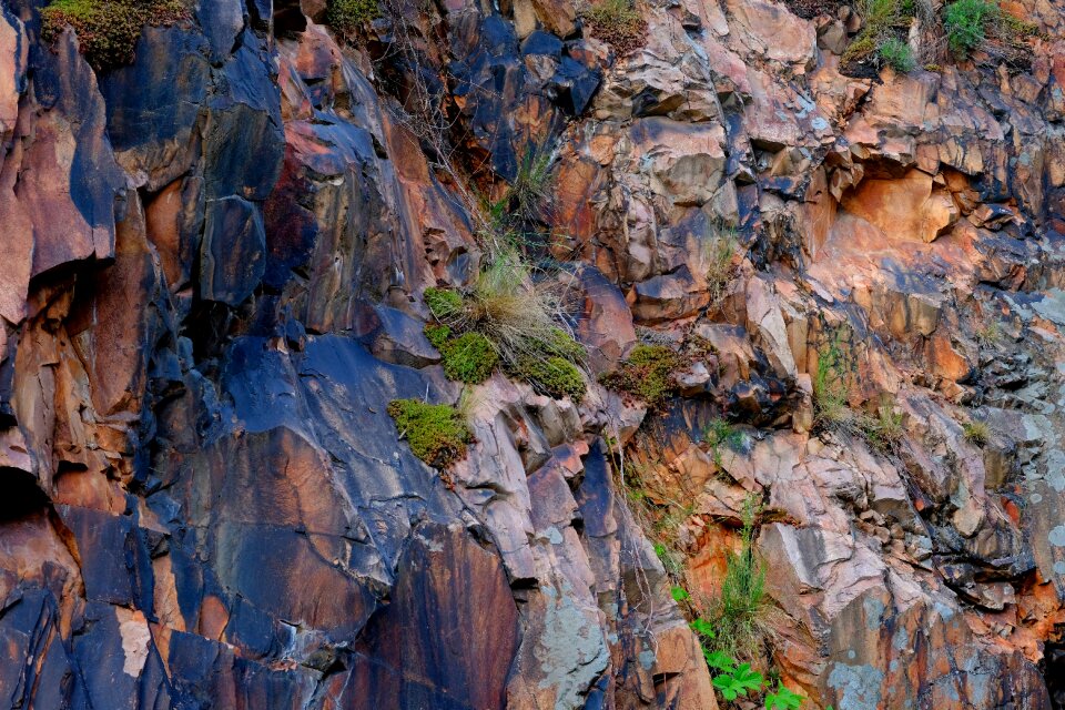 Stone landscape mountain photo