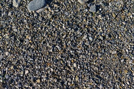 Gravel stones textures photo