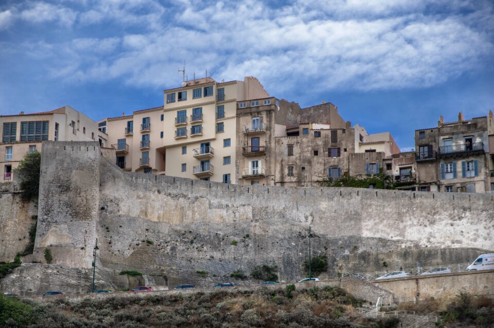 Old town ramparts fortifications