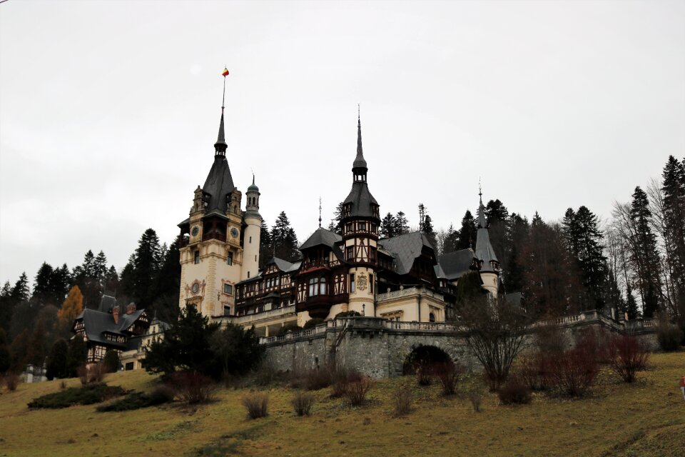 Peles castle castle building