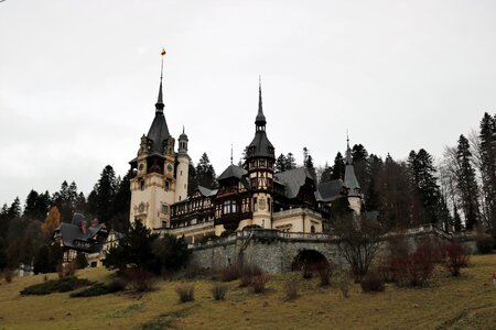 Peles castle castle building