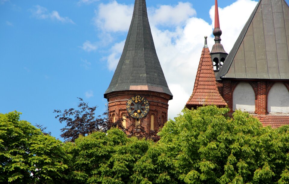 Church brick summer