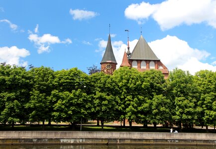 Church brick summer