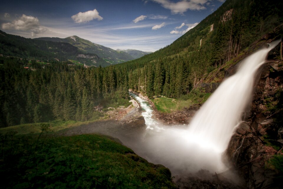Nature landscape water