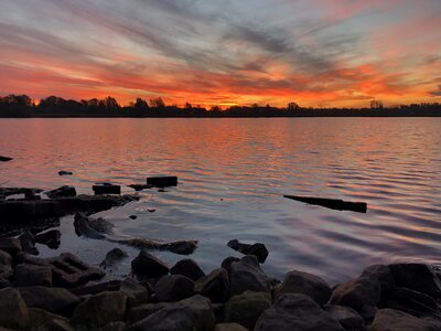 East frisia lake landscape