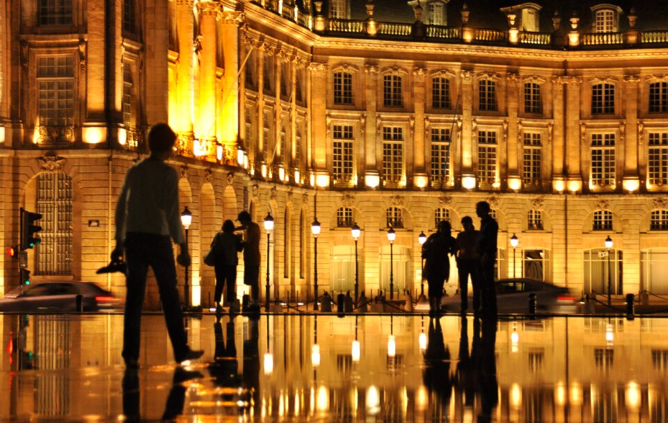 Illuminated architecture docks