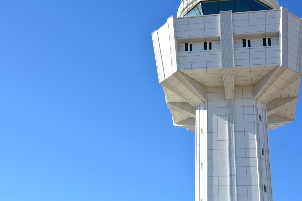 Moon tower sky