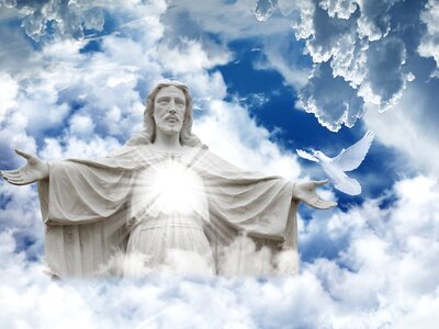 Faith sky clouds