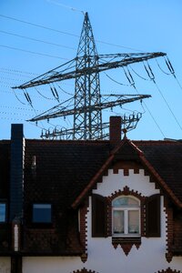 Strommast electricity energy photo