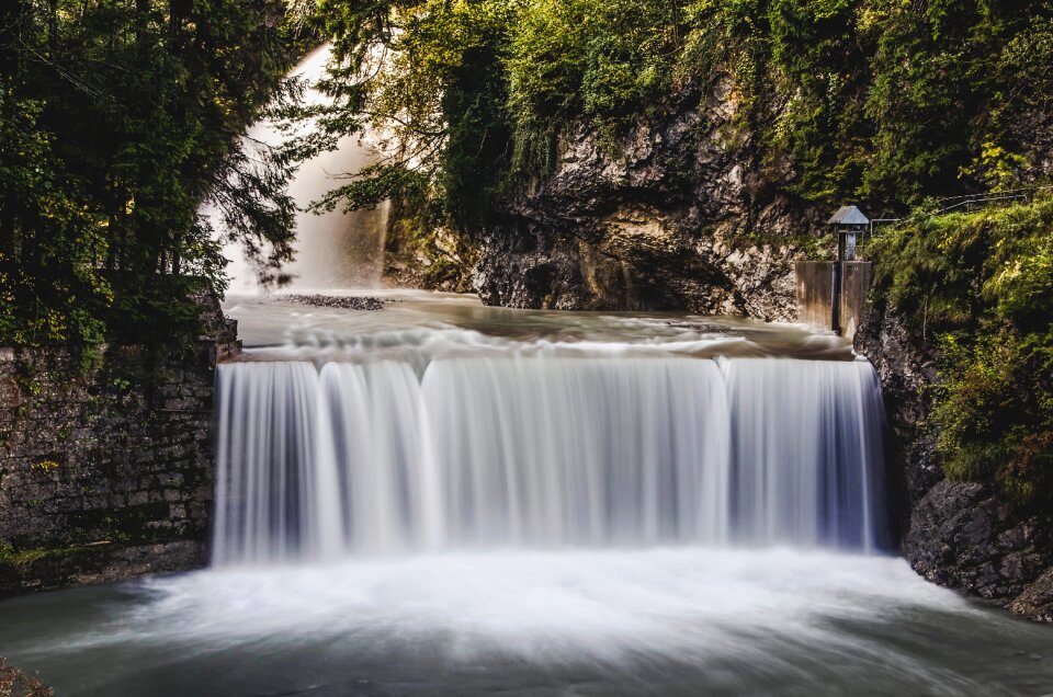 Long exposure bach landscape