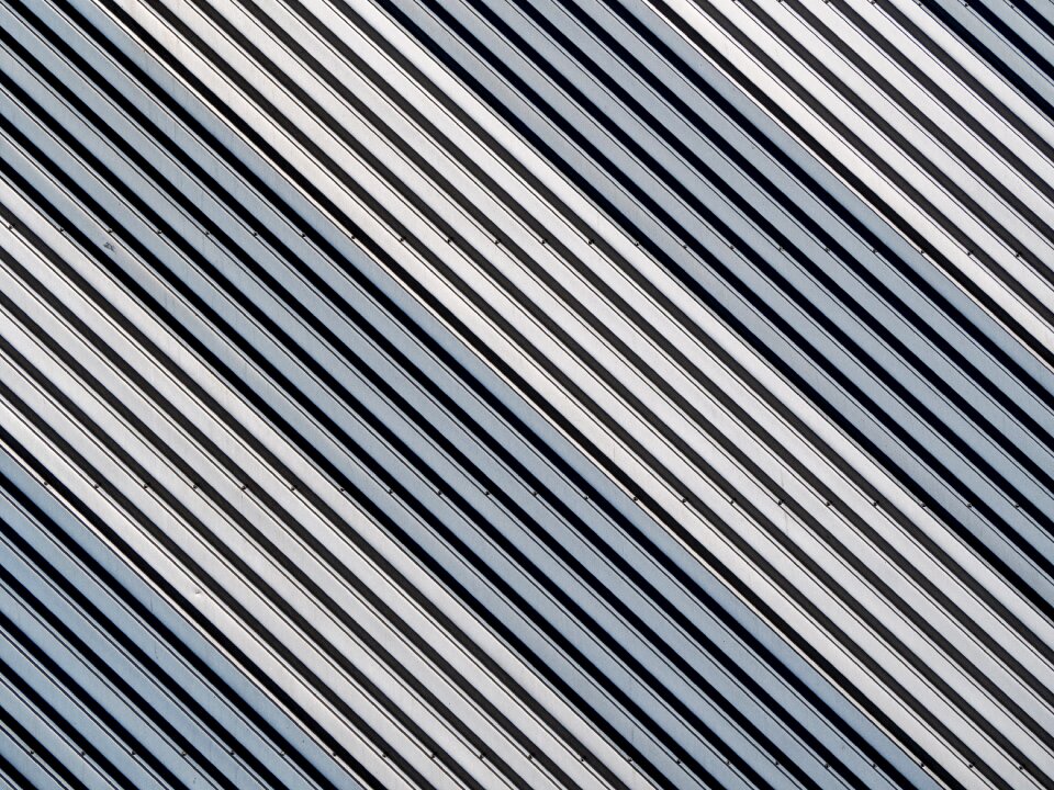 Lines grooves surface