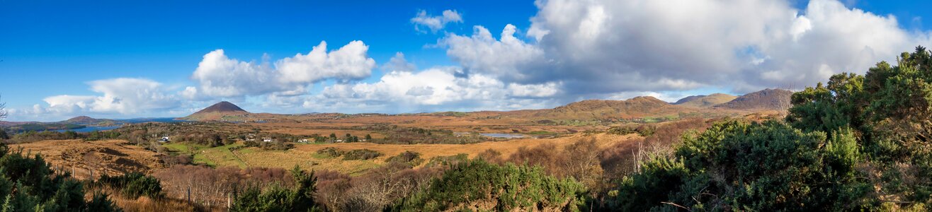 National park clouds galway