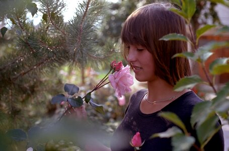 Beautiful flower girl