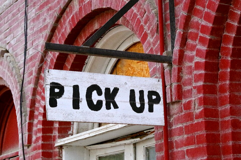 Sign feed store rustic