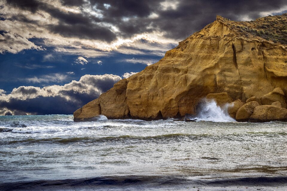 Landscape costa storm