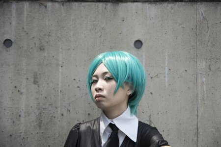 Adult wall cosplay